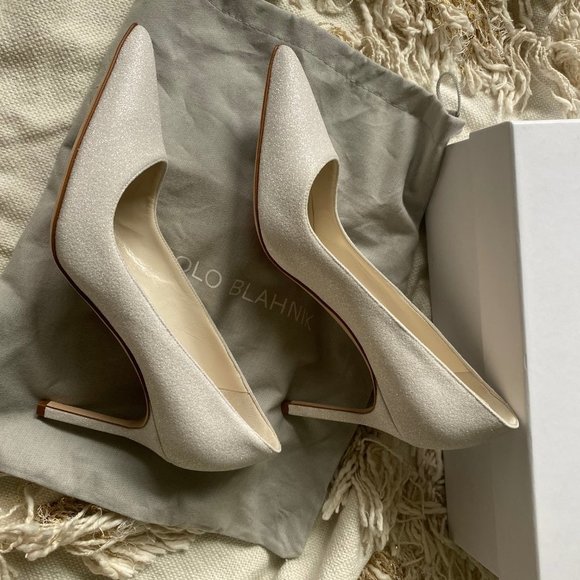 Manolo Blahnik BB Pointy Toe Pump Size 38.5EU - Picture 12 of 15